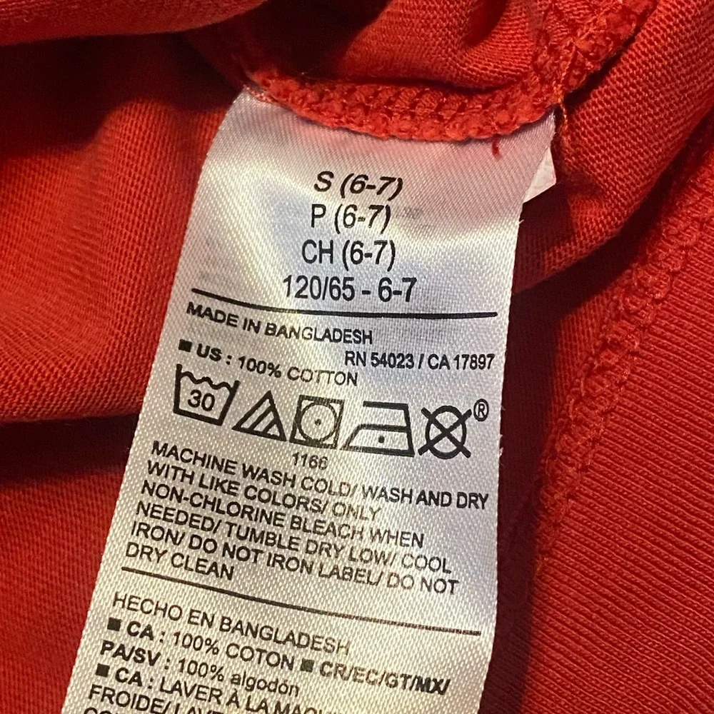 Old Navy Red and Gray Long Sleeve Tees